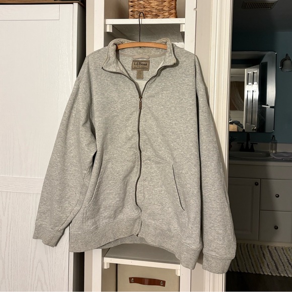 L.L. Bean Other - L.L. Bean Gray Full-Zip Sweatshirt